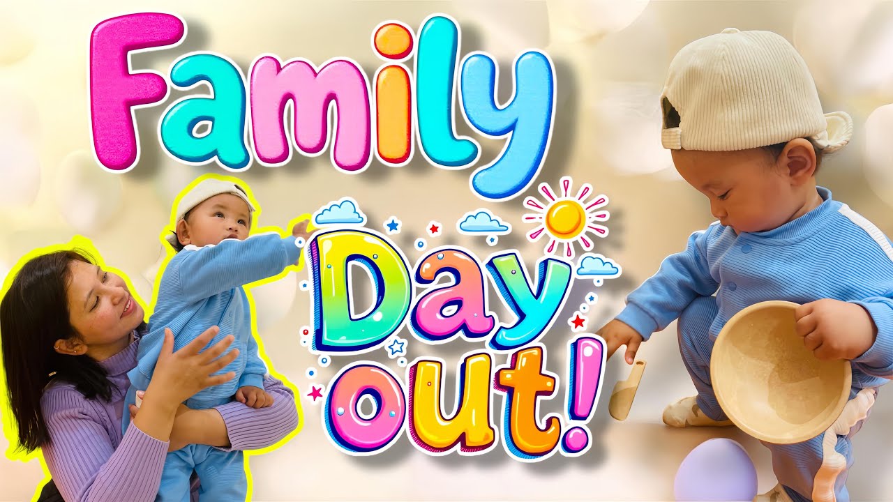 “Our Weekend Outing 🌳 “Baby’s Day Out 🛍️”