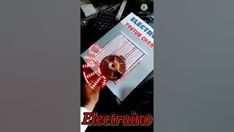Unleashing Creativity: DIY Arduino POV Display Projects