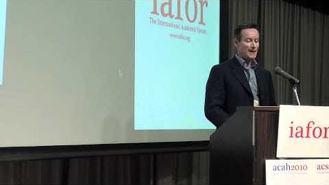 ACAH & ACSS 2010 Keynote Address Part One