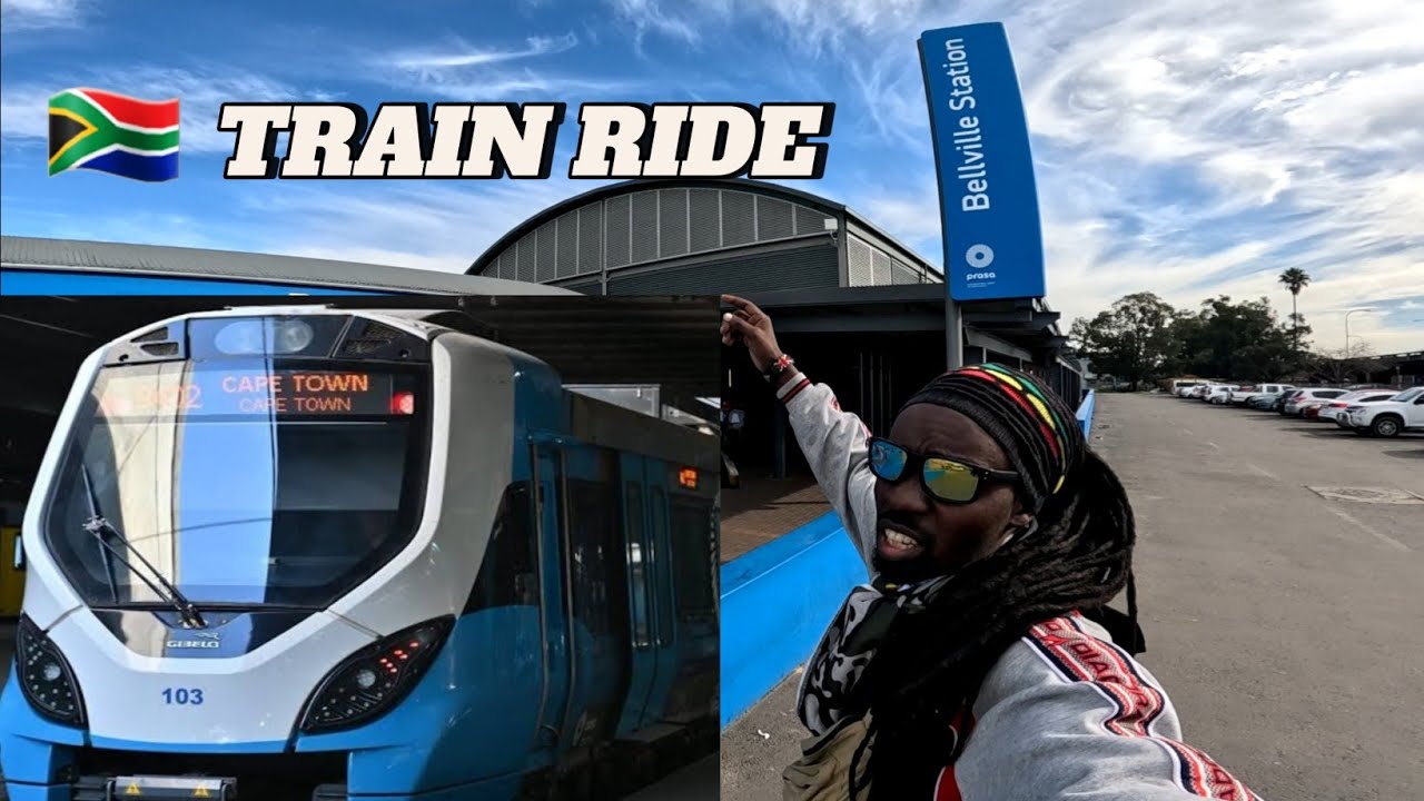THE CHEAPEST MEANS OF TRANSPORT IN CAPE TOWN SOUTH AFRICA (METRO RAIL ...