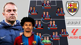 BARCELONA STRONGEST LINEUP 2026/27 WITH JULIÁN ÁLVAREZ 😱🔥 | Dream XI Under Hansi Flick!