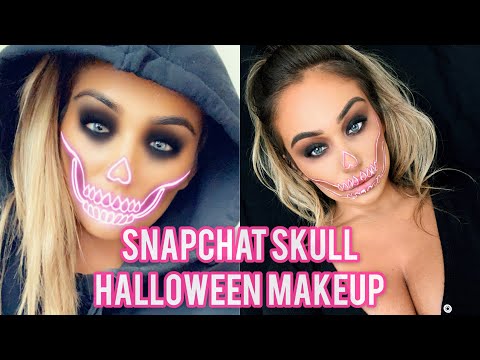 SNAPCHAT SKULL HALLOWEEN