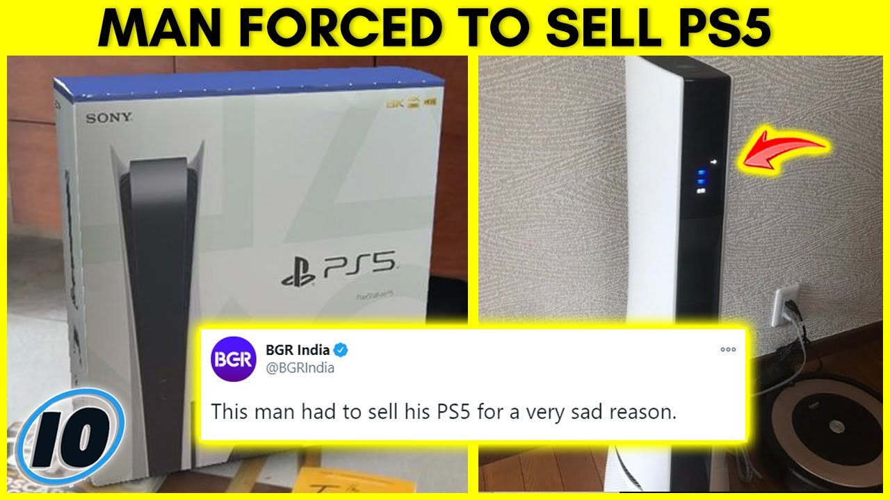 Man Forced To Sell PS5 Because of This