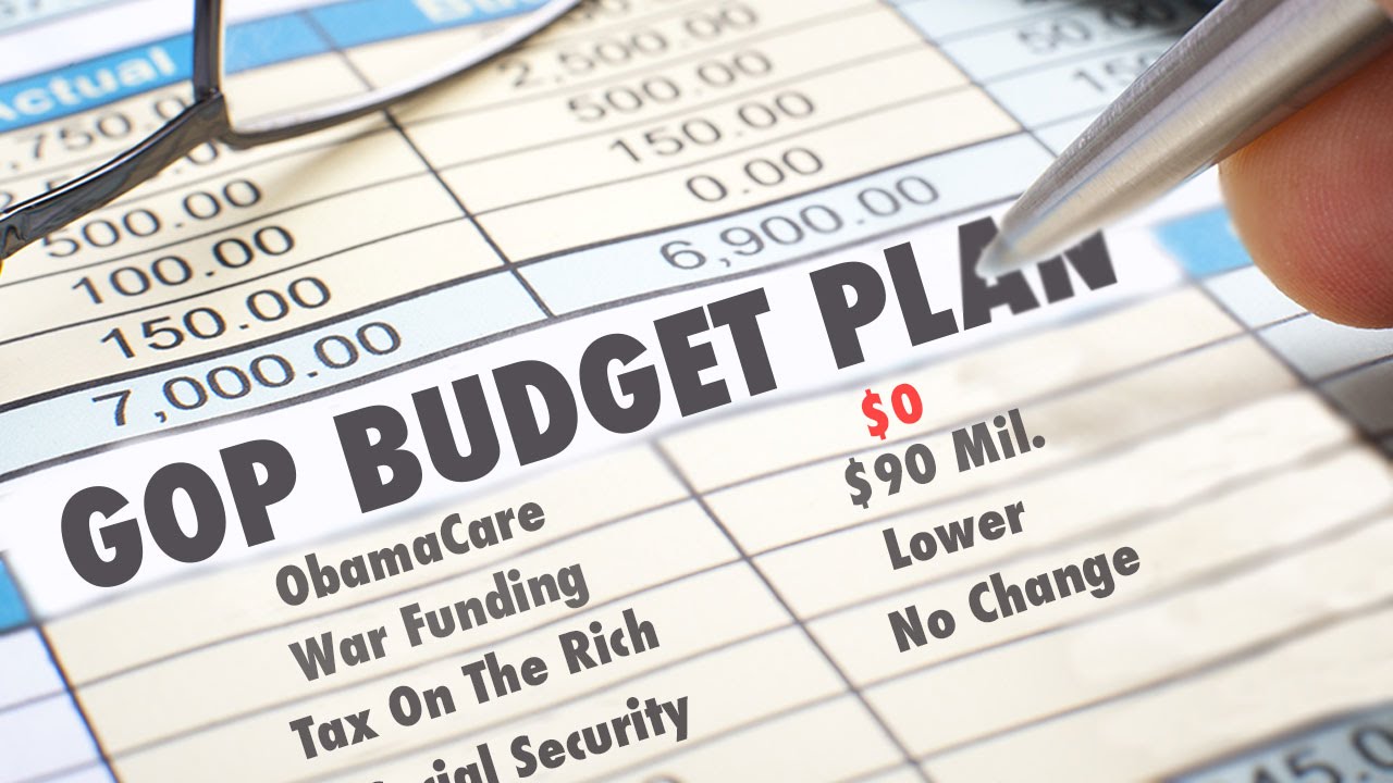 The GOP Balanced Budget Plan - What's The Catch? - YouTube
