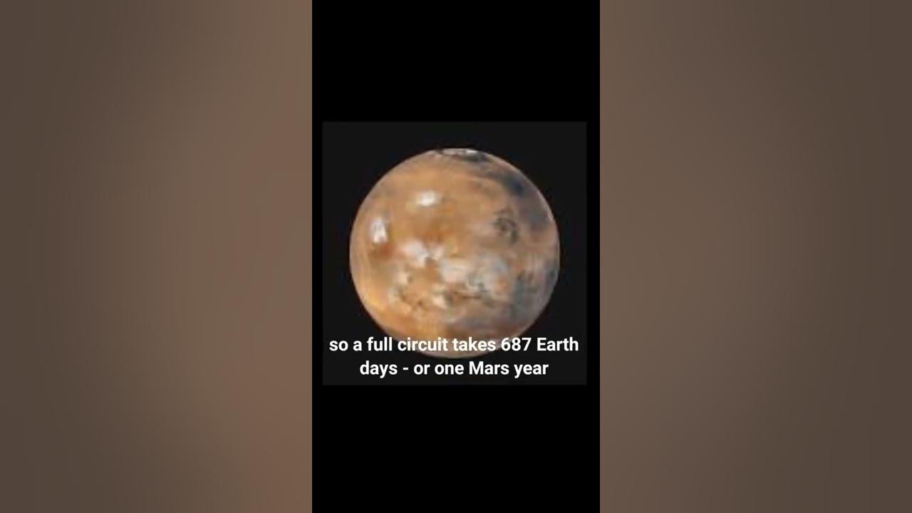 how long is a year on mars? YouTube