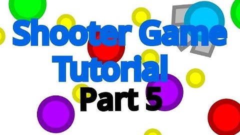 Shooter Game tutorial Part 5 (Scratch)