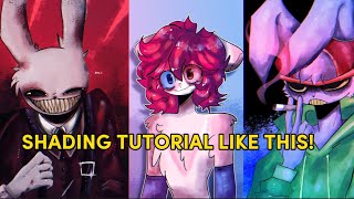 SHADING TUTORIAL LIKE THIS!! // In My Style /// #drawing