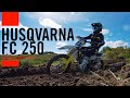 Embarquez avec emilie sur le husqvarna fc 250 2024 