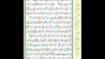 ص 3 - سورة البقرة - مكررة 7 مرات للتثبيت الشيخ سعد الغامدي {رواية حفص}