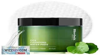 Meebak Cica Cleansing Water Pads Korean Makeup Remover Wipes Micellar