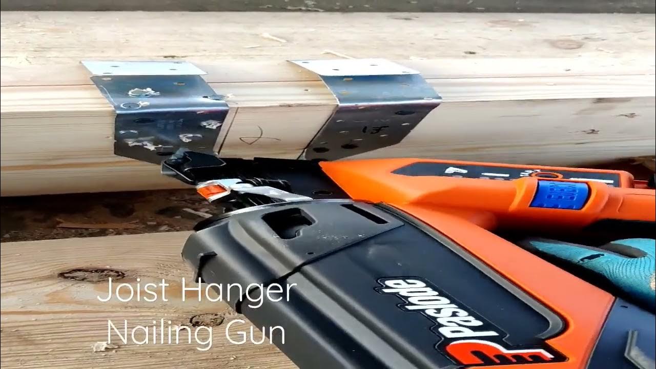 Speed Up Your Joist Hanger Nailing by Using The Paslode PPNXi. I'm In LOVE!! YouTube