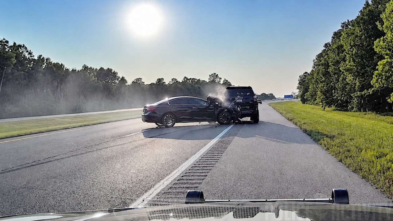 Arkansas State Police Chase Ends in Terrifying Rollover Crash