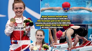 Maisie Summers-Newton Beats Idol Ellie Simmonds To Claim Gbs Fifth Paralympic D..., World News