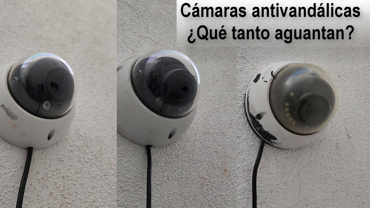 Cámara IP WiFi 1080P domo exterior antivándalica con grabación