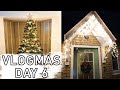 OUTDOOR LIGHTS, SMART PLUGS  &amp; ANOTHER CHRISTMAS TREE | Vlogmas Day 6