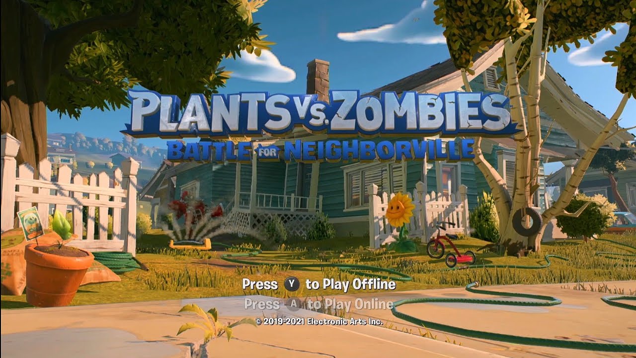 Nintendo Switch Plants vs Zombies Complete Edition Gameplay, Worst