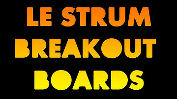 Le Strum Breakout Boards [MIDI Chord Controller]