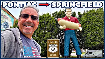 Exploring Route 66 in Illinois: Memory Lane, Muffler Men & Maple Syrup Magic! 🚗✨