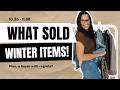 I WAS EMBARRASSED to film this What Sold, but when I got into it, I realized sales weren't that bad!