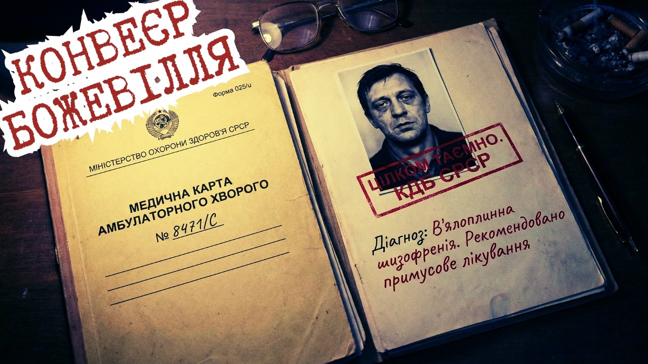 ГІРШЕ НІЖ ВʼЯЗНИЦЯ? Каральна психіатрія. Таємна зброя радянських спецслужб | МОРОК