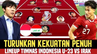 Baru Saja Dirilis, LineUp Timnas Indonesia U-23 vs Irak-perebutan Juara 3-Piala Asia U-23 2024❗