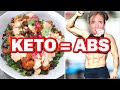 I ATE KETO AND GOT ABS | WHAT I EAT IN A DAY ON KETO | VLOGUST #9