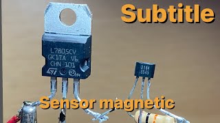 dasar cara kerja sensor hall effect || sensor magnet