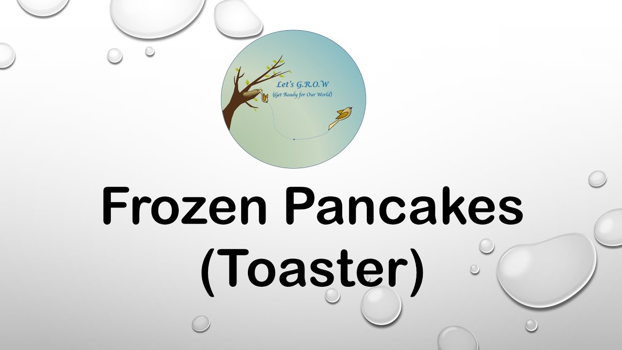Frozen Pancakes in Toaster Beginner Friendly 'How To' video Let's G