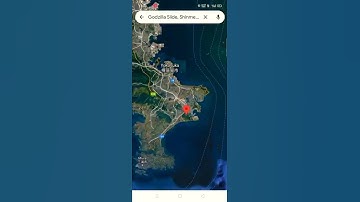 Godzilla Slide on google map 🍔😱🤯🗾 #facts #shorts #viral