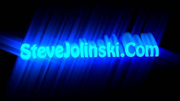 Streaking Text Animation Logo Tutorial Blender 3D