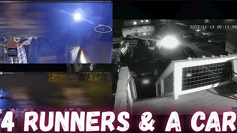 🚨IDAHO STUDENT MURDERS CAMERA FOOTAGE SYNC UP | 1112 King, Band Field, Linda Lane | Car & 4 Runners!