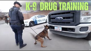 Behind the scenes of K-9 Police drug detection!