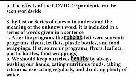 English Quarter 1 Module 1 Noting Context Clues