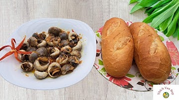 Cách Làm Ốc Mỡ Xào Bơ Tỏi Ngon Chuẩn Vị Nhà Hàng | Sauteed Fat Snails with Butter & Garlic