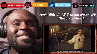 Crush (크러쉬) - '흠칫 (Hmm-cheat)' MV | REACTION Resimi