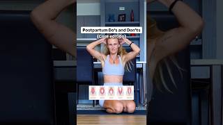 What Not To Do After Birth | Postpartum Core Recovery Tips | postpartum core swaps #mamamudra