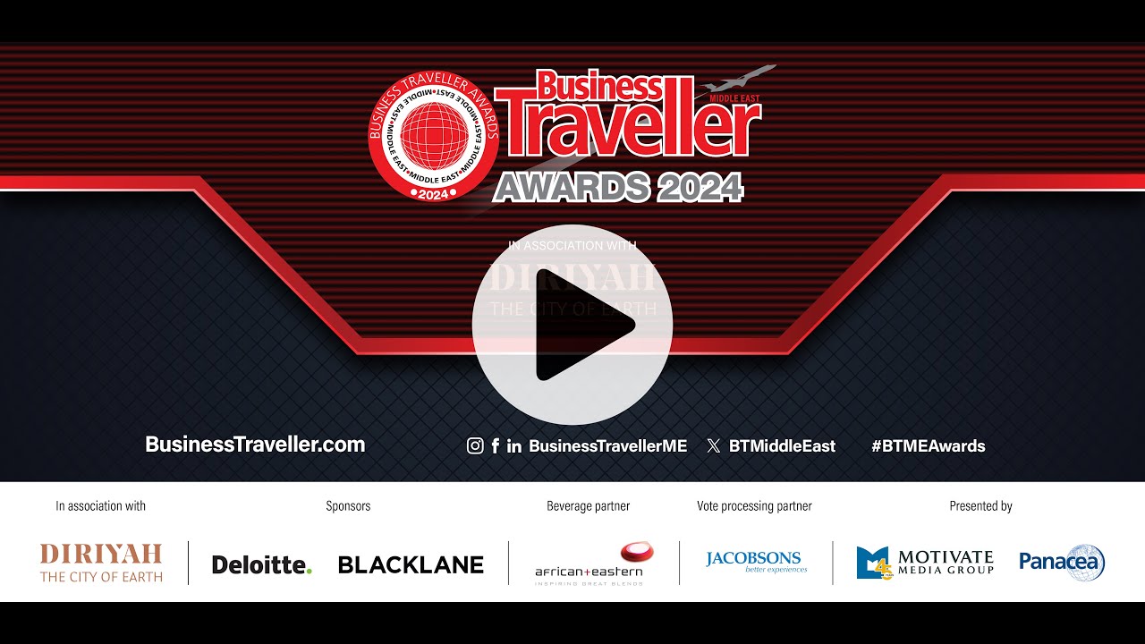 Business Traveller Middle East Awards 2024 - YouTube