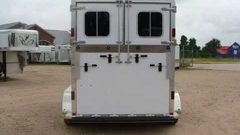 2018 Featherlite 9407 Two Horse Straight  New Rvs - CONROE,TX - 2017-09-05