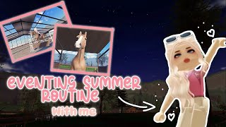 EVENING STRIDEWAY SUMMER ROUTINE WITH ME!!  //voiced//  *episode 10 season 1*