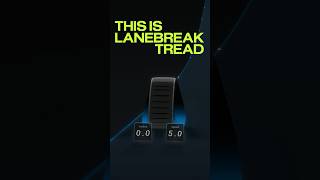 new high score loading… Lanebreak is now on Peloton Tread.