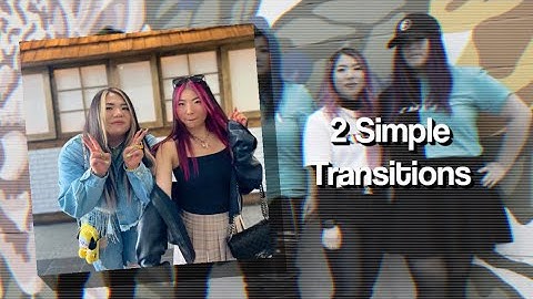 2 simple transitions | Funimate tutorial