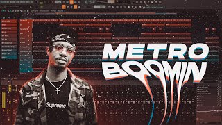 ✦FREE FLP✦ Stock Plugin Challenge - Metro Boomin  | Trap Beat in FL Studio