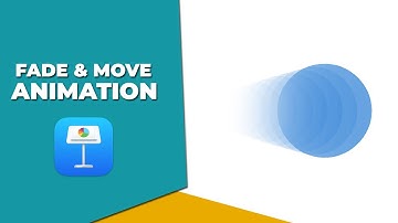How to add Fade and Move animation in Apple Keynote