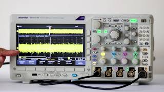 Wave Inspector in the Tektronix MDO3000 Oscilloscope