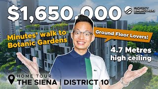 The Siena : Ground Floor with High Ceiling Home Tour in D10 | $1.65M , 2-Bedrooms  (Kenneth Tan)