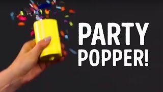 Party must-have; How to make your own party popper! l 5-MINUTE CRAFTS