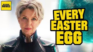 Captain Marvel  All Easter Eggs