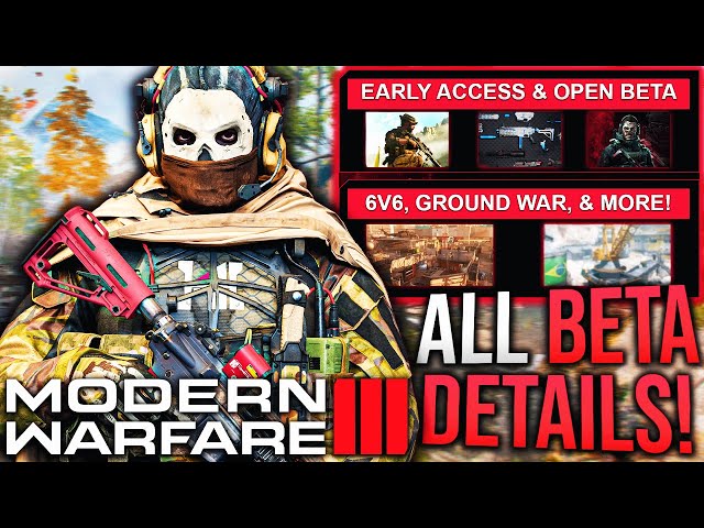 Modern Warfare 3 beta release dates and times, early access and codes  explained