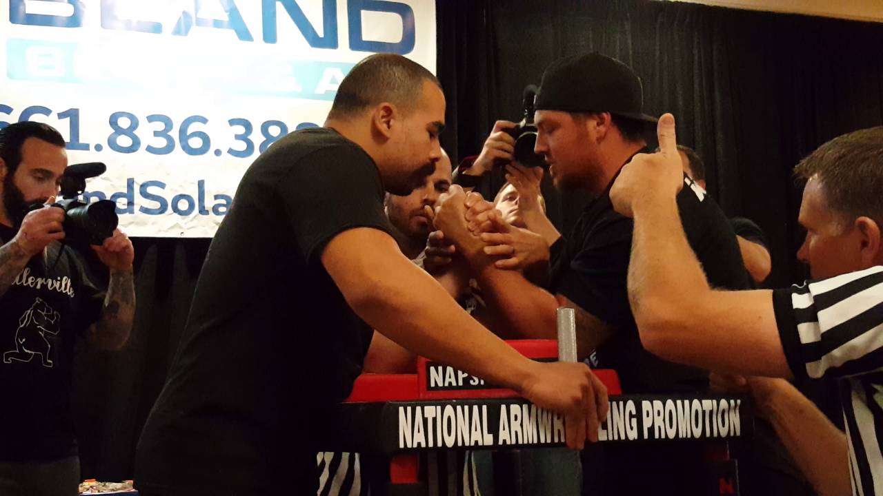 Herman Stevens vs Scott Warren (100 kg final) @ 911 Classic Armwrestling 2016