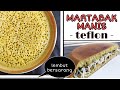 Ternyata Mudah - Martabak Manis Teflon Takaran Sendok - Bersarang, Kenyal dan Lembut